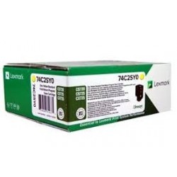 TONER LEXMARK CS720 AMARILLO